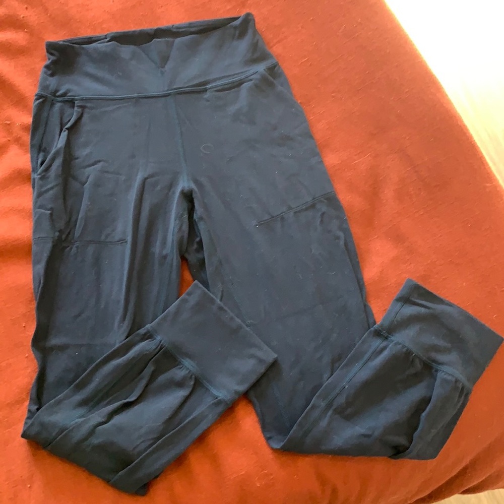 Navy lululemon align joggers